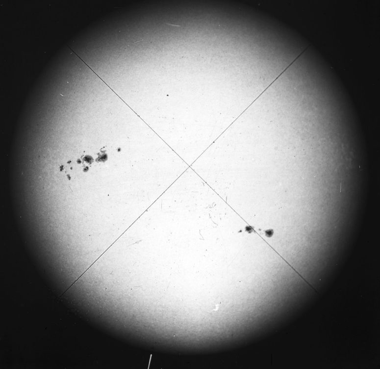 Sun - 1920, January 25 Royal Observatory Greenwich