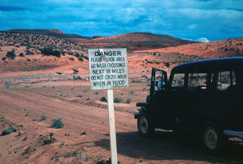 Danger de flash flood - Utah