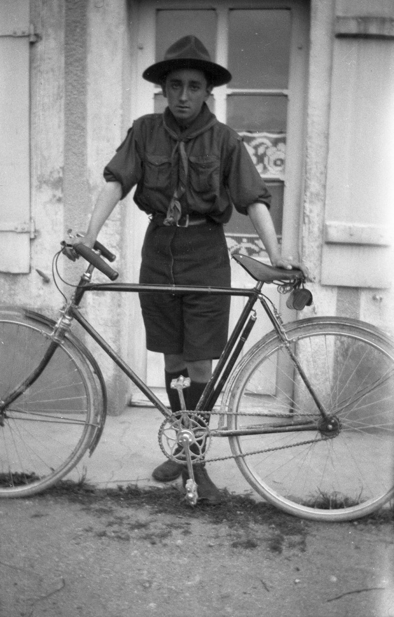 Le vélo de scout de Michel