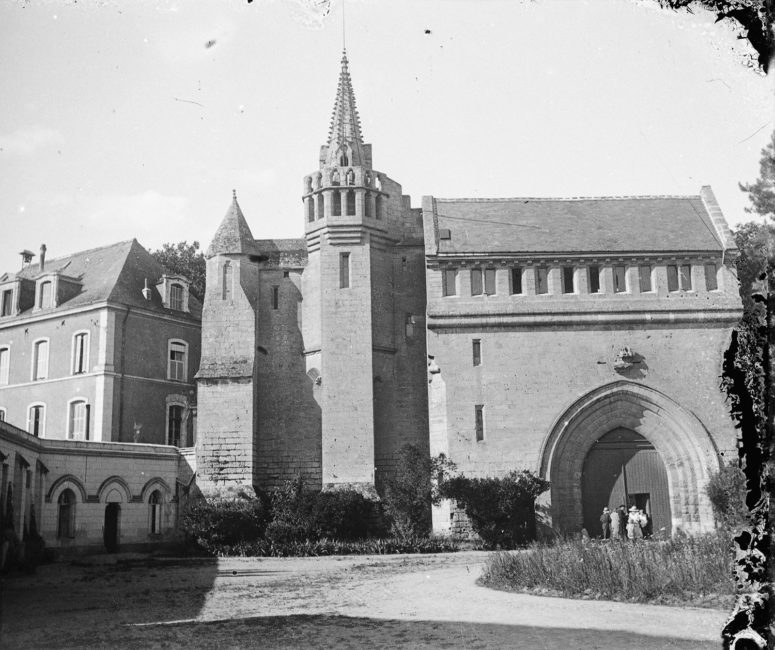  Tours, abbaye de Marmoutier, entrée