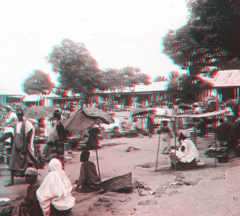 Guinée : marché de Kindia
