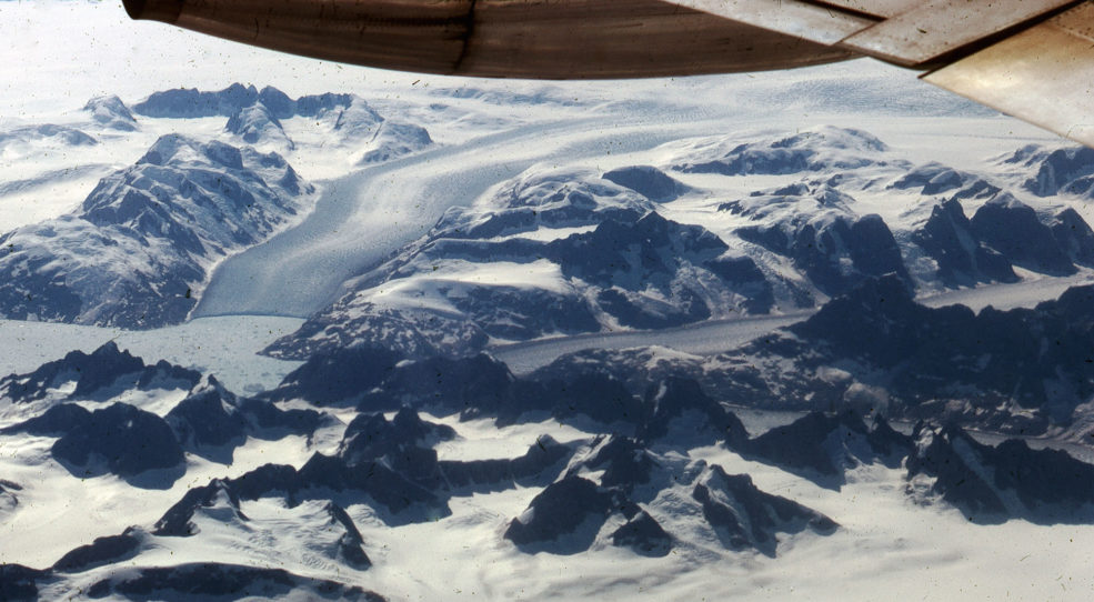 Vues d’en haut : la glace