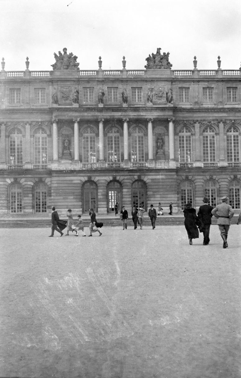 Versailles, jour de grand vent