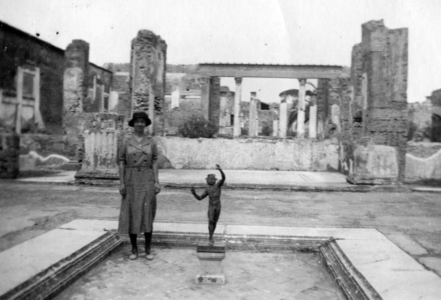 Voyage à Pompéi, 1932