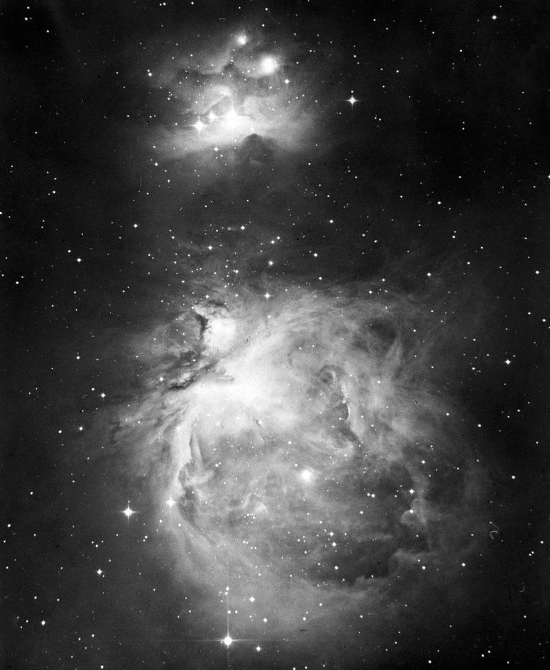 NGC 1976, 1977 Great Nebula in Orion - Lick Observatory Mayall 1938 February 25