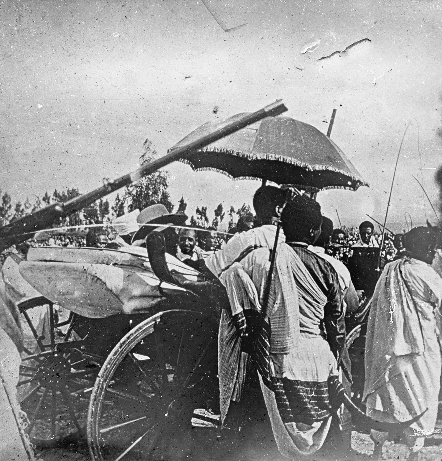 Dernière sortie de Ménélick 1910