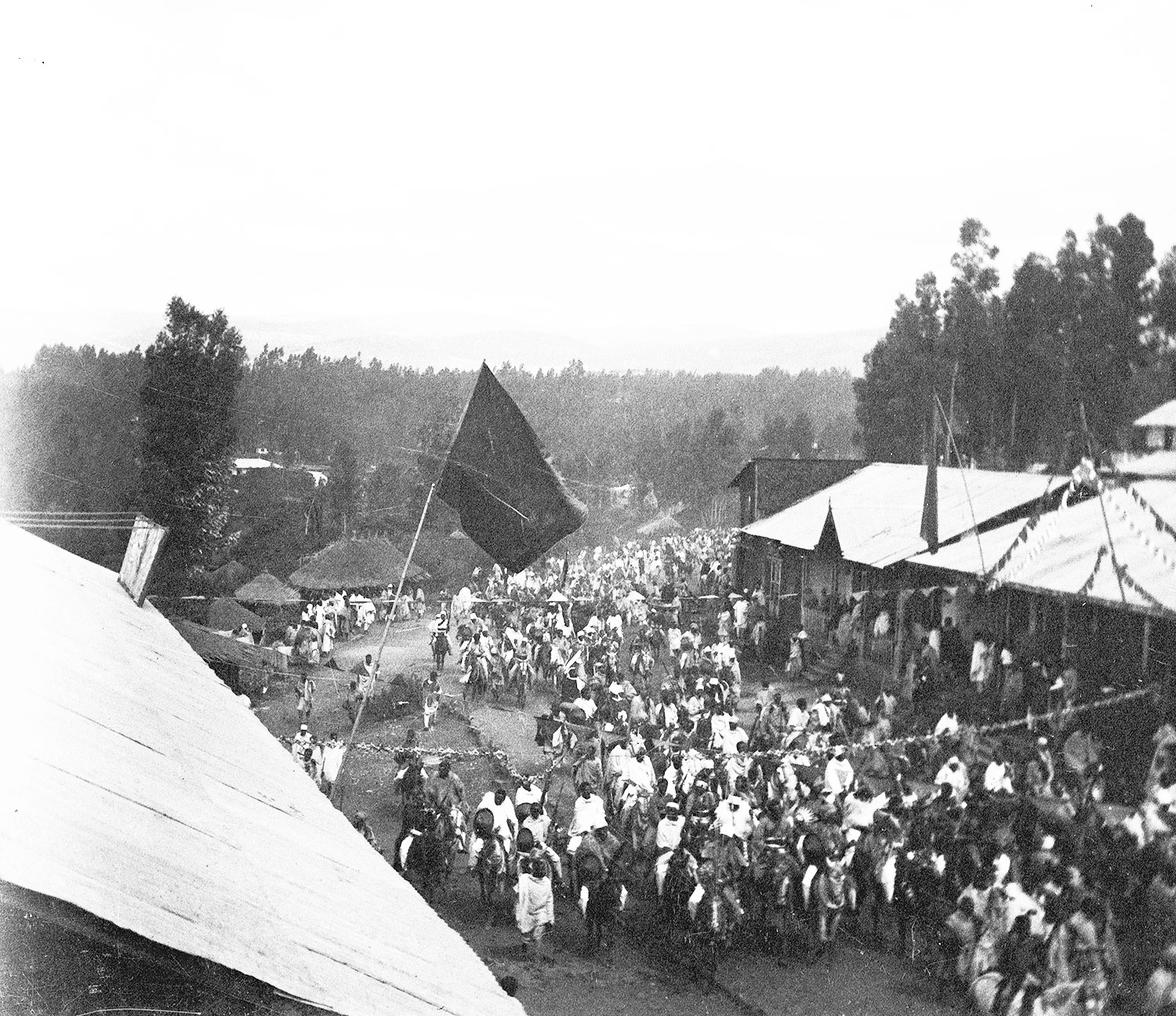 Fantasia retour de la guerre novembre 1916 Abyssinie