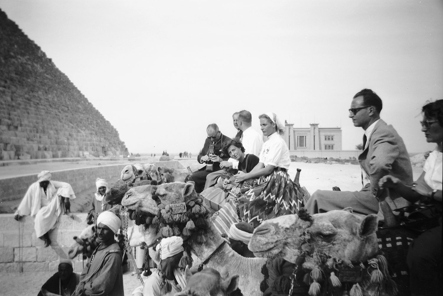 Visite aux pyramides