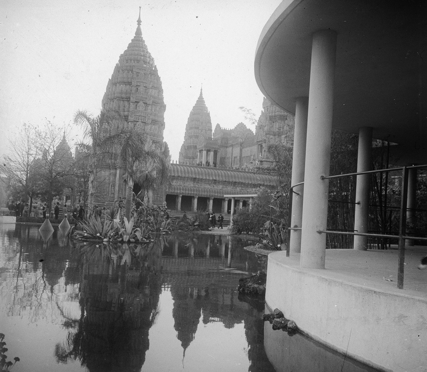 Reconstitution du temple d'Angkor Vat